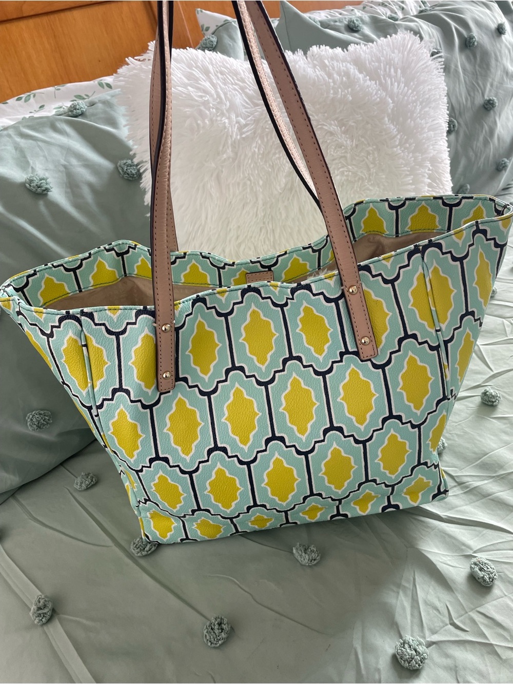 Kate Spade New York Cabana Tile Sidney tote - Picture 2 of 11